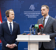 Gabrielius Landsbergis, Jeppe Kofod 