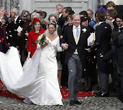 Belgijos princas Carlosas su Annemarie Gualtherie van Weezel