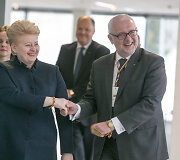 Dalia Grybauskaitė ir Dainius Pavalkis