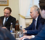 &nbsp;Prezidentas susitiko su G. &Scaron;imkumi