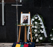 Vilniuje atsisveikinama su Gediminu Kirkilu
