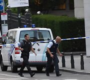 Policija ir kariuomenė Briuselio gatvėse