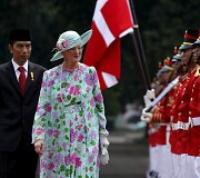 Danijos karalienės vizitas Indonezijoje