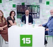 15min studijoje &ndash; pokalbis apie skaitomiausias knygas bibliotekose