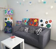 Sensorinis kambariukas, į kurį po pamokų ateina autizmo spektrą turintys mokiniai
