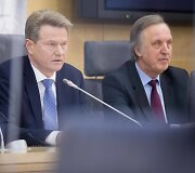Rolandas Paksas ir Povilas Gylys