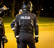 Kelių policijos naktinis reidas