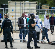 Migrantai Druskininkų užkardoje