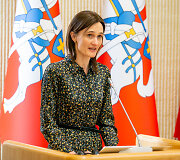 Konferencijos &bdquo;Sporto įtaka vaikų gerovei. &Scaron;iaurieti&scaron;ka patirtis&ldquo; akimirka