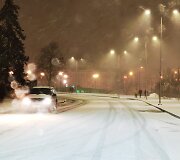 Pavasarinė pūga Vilniuje