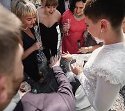 Brigidos Gruodytės ir Artiomo Penkevičiaus vestuvių akimirka