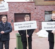 Petras Gražulis, Valdas Vasiliauskas ir Kęstas Komskis 
