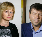 Gydytoja Simona Putvinskienė ir &bdquo;Fama bona&ldquo; vadovas Igoris Butylkinas