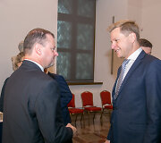Saulius Skvernelis ir Remigijus &Scaron;ima&scaron;ius