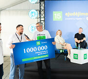 Vilniaus Luki&scaron;kių aik&scaron;tėje ir Gedimino prospekte vyksta &bdquo;eJudėjimo&ldquo; festivalis
