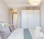 IKEA namai įgyvendinus pokyčius: miegamajame &ndash; jauki laisvalaikio erdvė