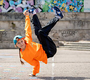 Breiko &scaron;okėja Bgirl Nicka (Dominika Banevič)