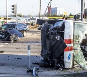 Ankstų antradienio rytą prie &bdquo;Gariūnų&ldquo; įvyko avarija