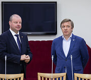 Ramūnas Karbauskis, Saulius Skvernelis