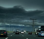 Vakarų Europą skalbia smarkios liūtys