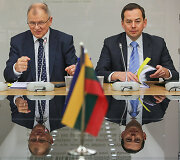 Vytenis Andriukaitis ir Arnoldas Pranckevičius