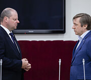 Saulius Skvernelis, Ramūnas Karbauskis