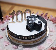 Parodos &bdquo;100 tikrų žmonių portretų&ldquo; akimirka