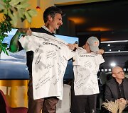 Karolio Rai&scaron;io ir Roko Baciu&scaron;kos i&scaron;lydėtuvės į Dakarą su &bdquo;Defender&ldquo; gerbėjais