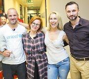 Giedrius Savickas, Gintarė Latvėnaitė, Ineta Stasiulytė ir Eimutis Kvo&scaron;čiauskas