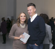 Jurgita Jurkutė su vyru Ryčiu