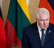 Vokietijos brigados dislokavimo Lietuvoje veiksmų plano pasira&scaron;ymas ir spaudos konferencija