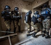 VST pareigūnų pratybos Pravieni&scaron;kių kolonijoje 