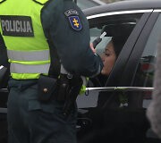 Policijos reidas Kauno Europos pr.