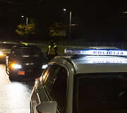 Akimirka i&scaron; vykusio policijos reido