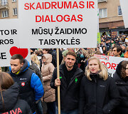 Kultūros bendruomenės finalinis mitingas