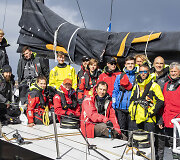 &bdquo;Ambersail2&ldquo; įgula i&scaron;plaukė i&scaron; Talino jūrų uosto: grįžta į Klaipėdą