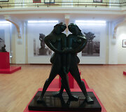 Tolerancijos centre Vilniuje atsidarė skulptoriaus Jacques Lipchitz (Žako Lip&scaron;ico) parodos &bdquo;Gyvenimas skulptūroje&ldquo;