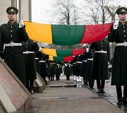Valstybės vėliavos pakėlimo ceremonija 