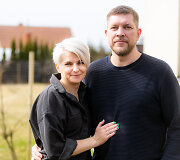Sabaliauskų &scaron;eimos globojamos ukrainietės Eleonora, Katia ir Julija