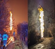 Dujų nuotėkio gaisras Krokuvoje