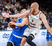 Pirmasis mažojo finalo mačas: Klaipėdos &bdquo;Neptūnas&ldquo; &ndash; Panevėžio &bdquo;Lietkabelis&ldquo;. Lazaras Mutičius