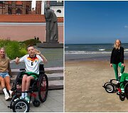 Evelina su sūnumi Kristupu
