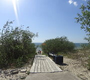 Kur&scaron;ių nerija saulėtą savaitgalį 2014 m. gegužės 24 d. 