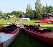 Ekspedicijos &bdquo;Baidarė upėje&ldquo; plaukimas Dubysa