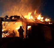 Sudegė daugiavaikės &scaron;eimos prižiūrimas ūkinis pastatas