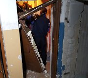 Tauragėje dėl dujų nuotėkio vos nenugriuvo daugiabutis