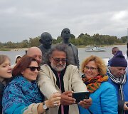 Mahatmos Gandžio anūkas Rusnėje