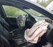 Avarija &Scaron;ilalės rajone: susidūrė &bdquo;Mazda&ldquo; ir &bdquo;Volvo&ldquo;
