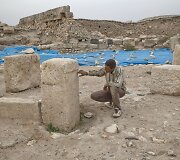 Archeologai tęsia kasinėjimus Turkijoje greta Sirijos, nepaisant besitęsiančio Sirijos pilietinio karo