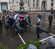 Rusija atsisveikina su Turkijoje nužudytu ambasadoriumi